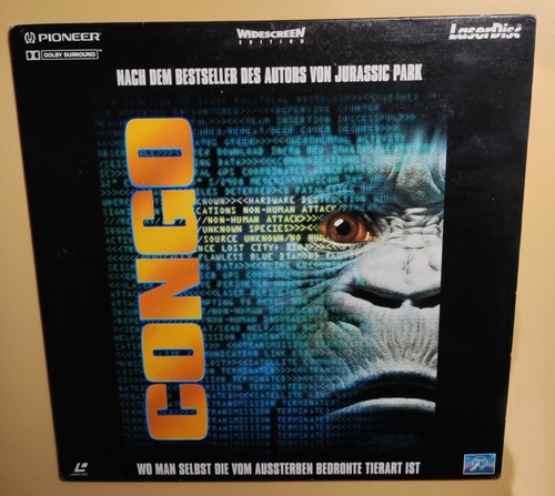 Congo deutsch laserdisc aus - congo,