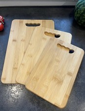 ✅ 3-teiliges Bambus Holz