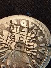 antike Silbermarke Augustus in