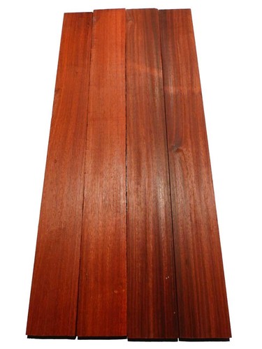 Padouk holz paduk brett - 4x,