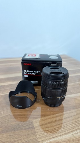 Sigma 70mm 4 - 17-70mm, dc