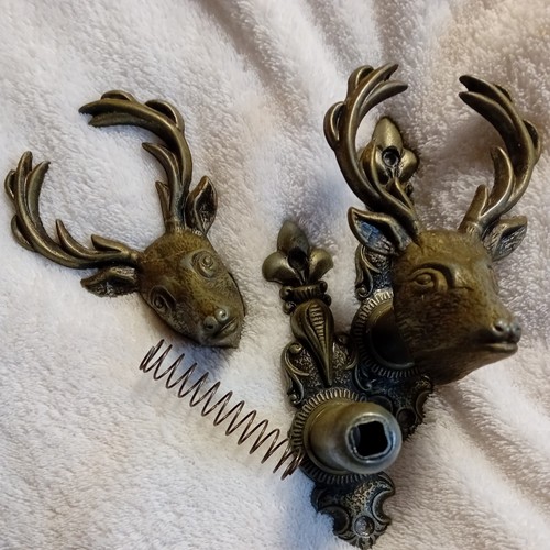 2er set vintage - 2er, hirschkopf