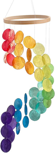 Bunte muschel windspiel - bunte,
