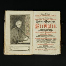 Ludovici Bourdalone Lob- u. Feyertags-Predigen J.P. Kraus Wien 1746  1.AIO