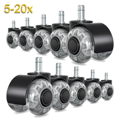 20x bürostuhlrollen 11mm - 5-20x,