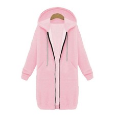 DE Damen Hoodie Langarm Zip