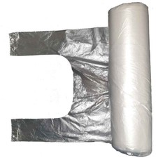 200 Stück Knotenbeutel 1 Rolle 200 x 110 x 47mm 8µ transparent für 5kg