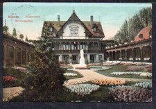B261# AK Postkarte Bremen, Bürgerpark Meiereigarten, Stempel BREMEN 30.09.1910