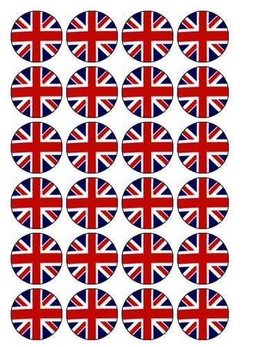 Union jack jubiläum - x,