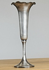 Alte versilberte Tulpenvase -