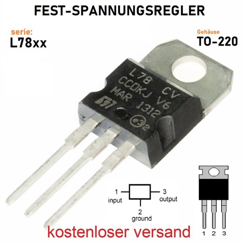 Fest spannungsregler 7805 - spannungsregler,