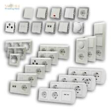 "CUP" Schalter-Programm-Serie Steckdosen, Dimmer & Schalter mit Rahmen Unterputz