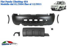 Set Stoßstange Hinten Grundierung Komplett Geeignet Für Fiat Panda 169 Climbing