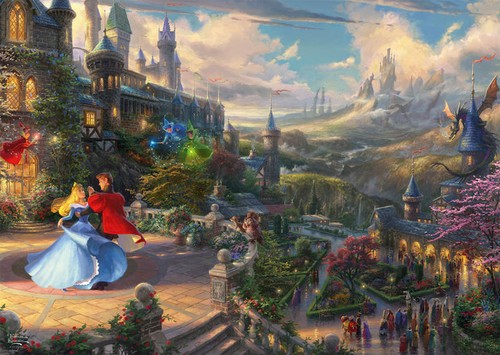 Thomas kinkade sleeping - thomas,