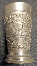 Zinnbecher - Schnapsbecher -