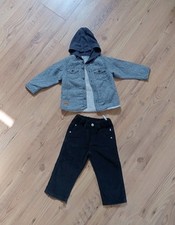 2tlg Set 74/80 LC WAIKIKI Kapuzen Hemd Teddyfutter+MY LITTLE BEAR Feincord Hose