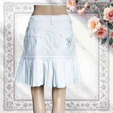 Weißer Rocco Barock Minirock
