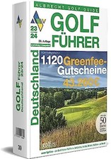 Albrecht Golf Führer Deutschland 23/24 inklusive Gutscheinbuch