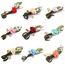 10 Gästeanstecker Anstecker Hochzeit Hochzeitsanstecker Gast Gastanstecker Rose