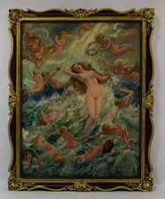 Alter Gemälde, nach H. P