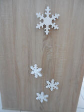 MOBILE - STERN - Winter Schnee HOLZ DEKO Weihnachten HANDARBEIT!! TOP!! ADVENT