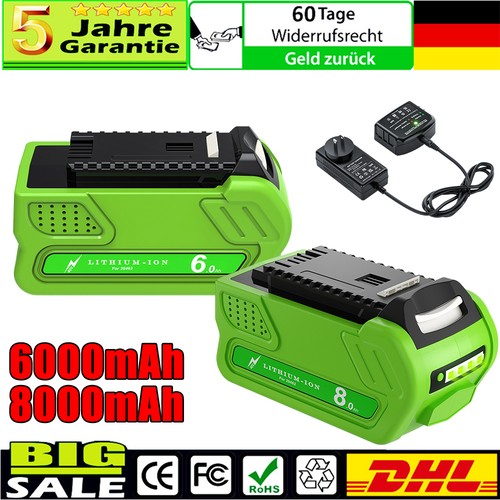 8000mah akku 40v für - akku,
