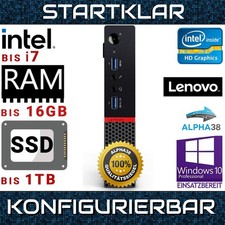Lenovo ThinkCentre M700 WIN 10 PRO PC🔥Konfigurierbar Intel i7 1 TB SSD 16GB RAM