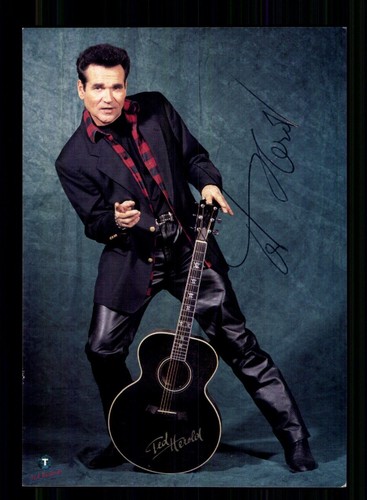 Ted herold autogrammkarte - herold,
