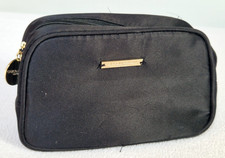 Kleine Giorgio Armani Parfum Schminktasche Kosmetiktasche schwarz ca. 18 cm lang