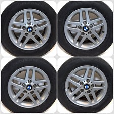 BMW 3er E46 Original Alu-Felgen LK 5x120 ET42 Reifen 195/65 R15