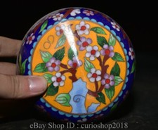 4.4" Old Chinese Cloisonne