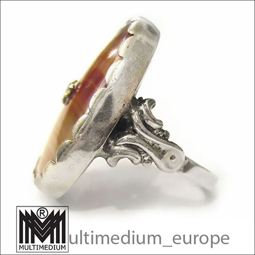 Großer biedermeier silber - großer,