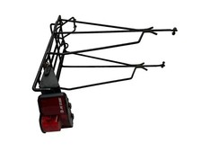 KTM Fahrrad Gepäckträger 28“ Zoll Retro Schwarz Fahrradtasche Fach