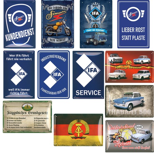 Werkstatt blechschild 20x30cm - werkstatt,