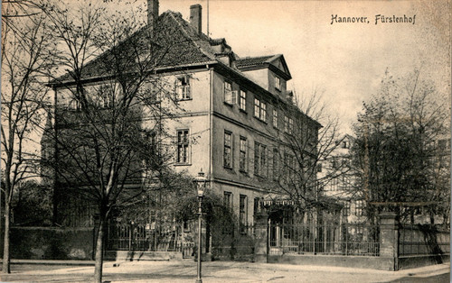 Gruss aus hannover luftbild - ak,