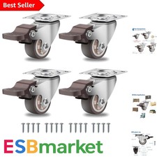 Möbelrollen Klein 25mm mit 4