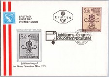 Österreich FDC Wien 1971