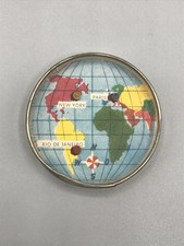 Antikes Geduldspiel Weltkugel Geschicklichkeitsspiel Spiel Spiegel Alt Spielzeug