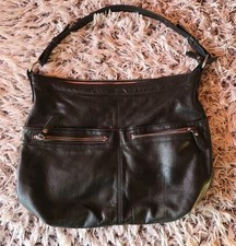 FREDSBRUDER Leder Handtasche