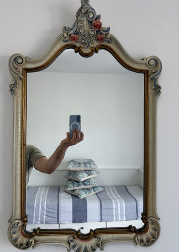 Barock vintage wandspiegel - vintage,