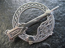 Brosche Silber 925 Schottland Kelten Schmuck ausgefallen und schön
