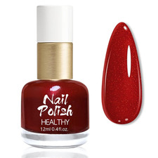 Bordeauxrot Glitzer Nagellack