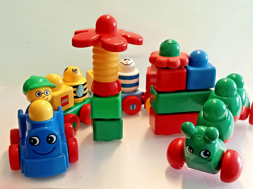 Lego duplo primo set mit - mit, lok
