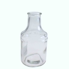 Glasflasche glasvase h13cm - glasvase,