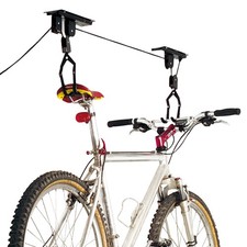 Torrex 20kg Bike Fahrrad Lift Halterung Seilzug Decke Garage Carport Keller