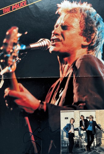 Sting original signed - original,