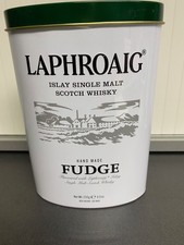 Blechdose Laphroaig selten Hand Made Whisky Fudge Scotland 5,5x11,5x17 cm*
