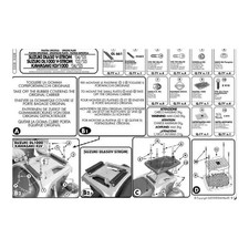 Topcaseträger Suzuki DL