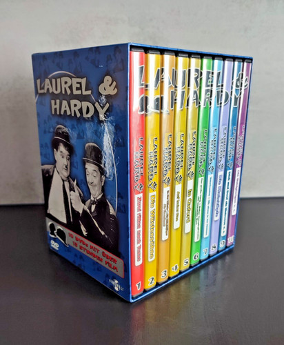 Laurel hardy dvd box - laurel, dvd-box