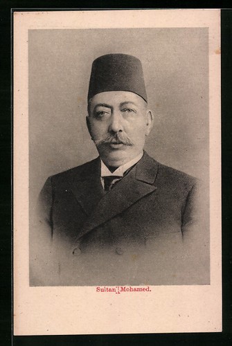 Portrait sultan mohamed der - sultan,